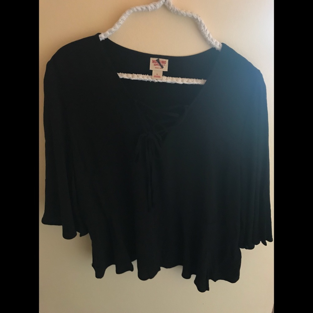 🌸NWOT Mossimo Front Tie Shirt